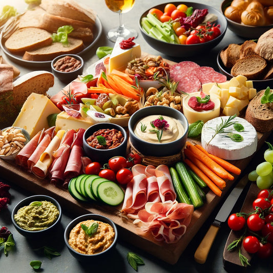 AFTERWORK PLATTERS HAM CHEESE AND CRUDITES - BIG 300G