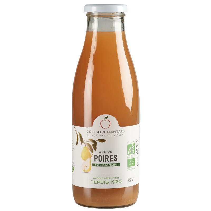 JUS DE POIRES BIO