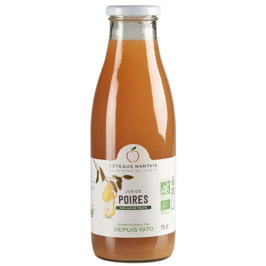 JUS DE POIRES BIO
