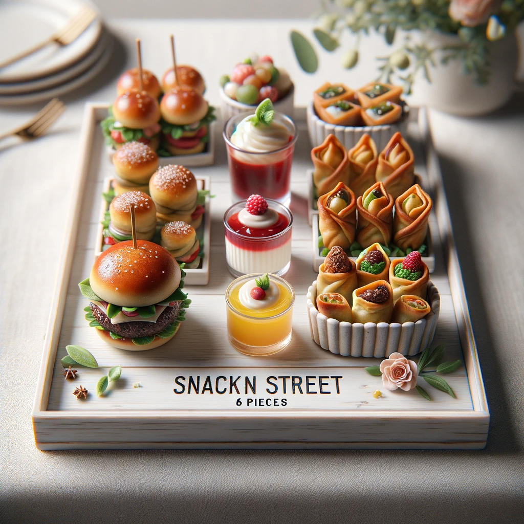 COCKTAIL « SNACKNSTREET » 6 PIÈCES
